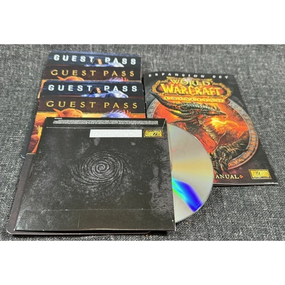 World of Warcraft: Cataclysm Expansion Set (Windows/Mac, 2010) Brand New